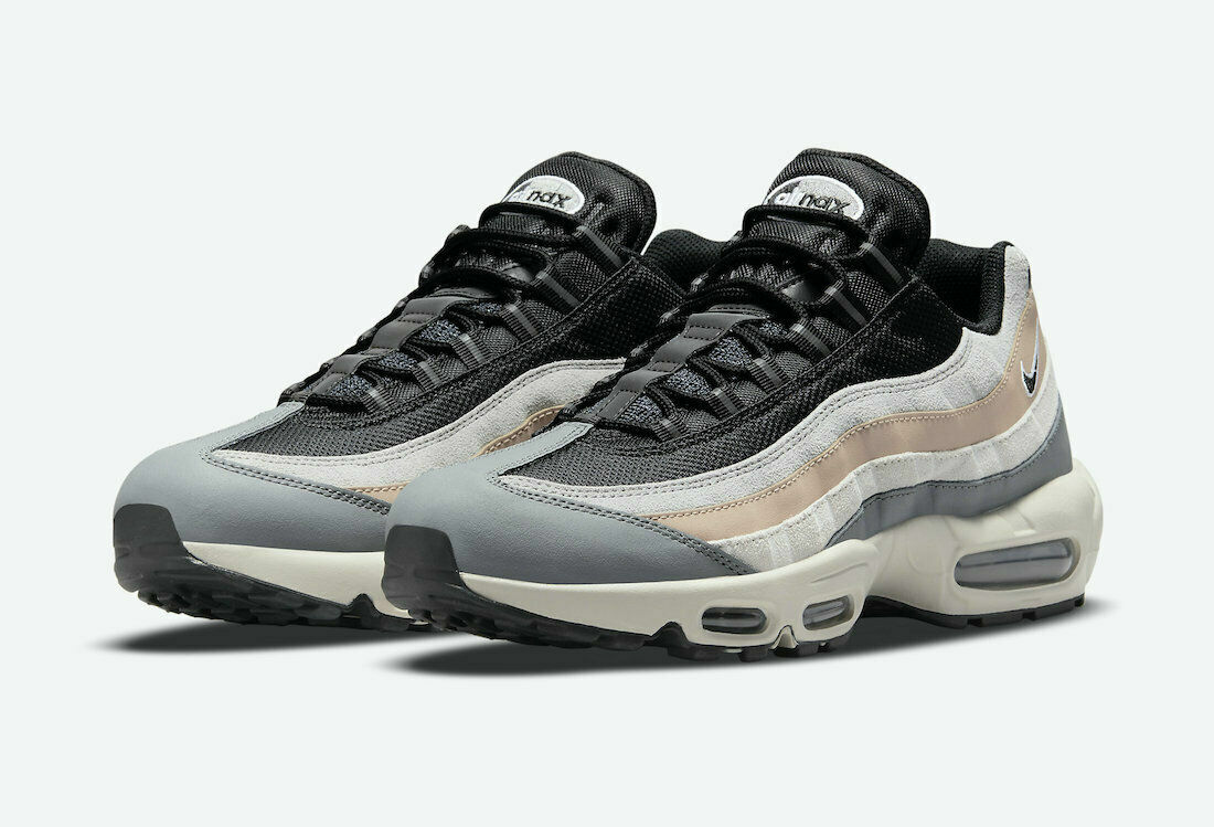靴 W AIR MAX 95LX23.5cm Lt Smoke Grey/Black NEW Nike Air Max 95 Men's Size 8.5 Smoke Grey/Black-LT Smoke