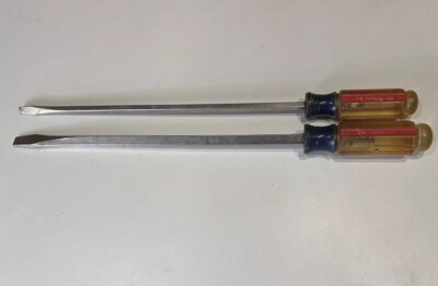 Craftsman USA 41585 1/4 and 41588 3/8 Flathead Slotted Screwdriver USA