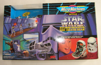 Star Wars Micro Machines Stormtrooper death star playset MIB 90's Galoob  324