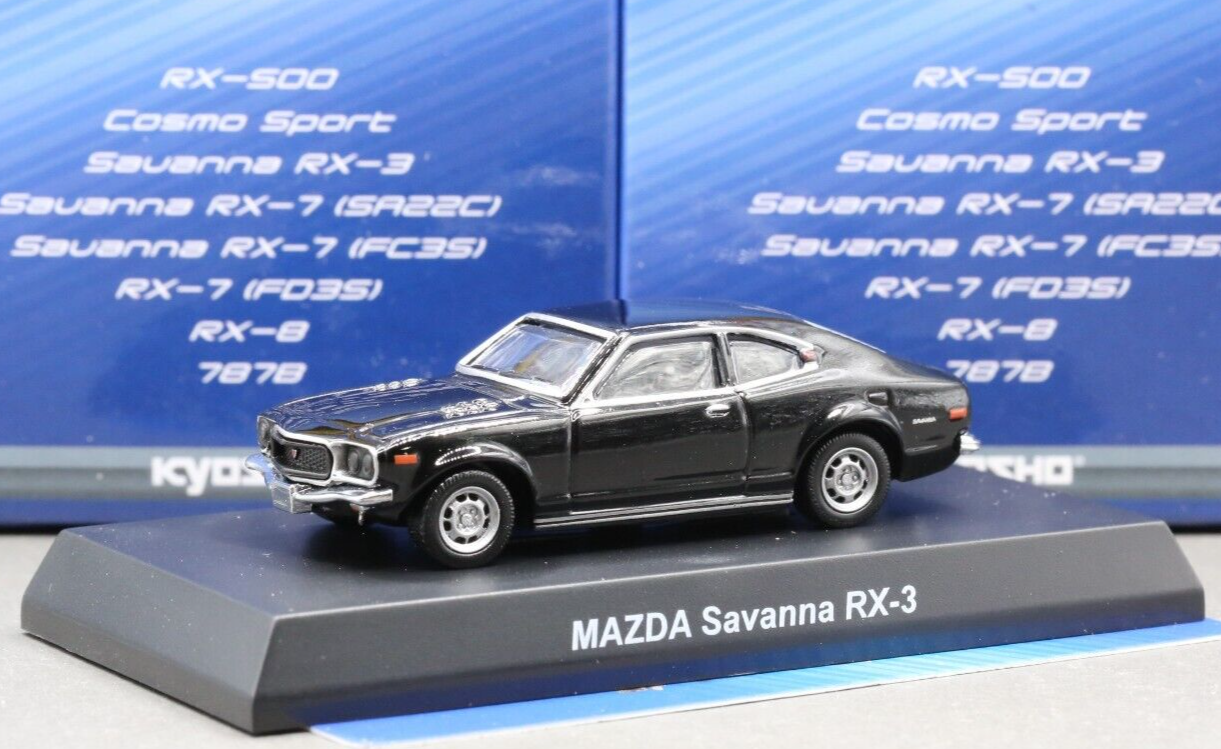 Kyosho 1/64 Rotary Engine Collection Mazda Savanna GT RX-3