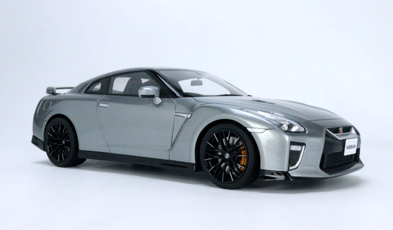 1/18 Nissan GT-R (R35) 2020 Samurai EDT (Gray) Resin Model