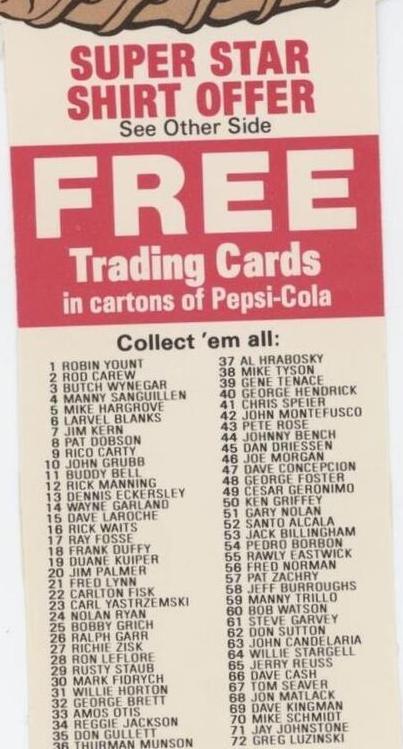 1977 MSA Discs - Dan Driessen #45