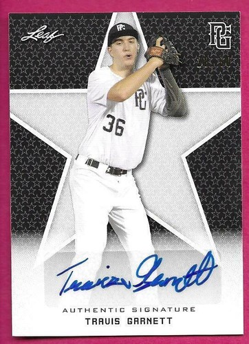 2020 Leaf Perfect Game National Showcase - Travis Garnett #BA-TG1