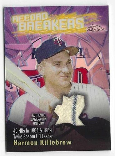 2003 Topps Chrome - Harmon Killebrew #RBCA-HK