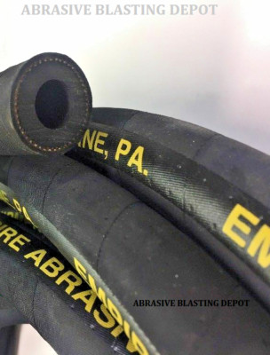 Empire Abrasive Equipment 1/2'' ID x 1'' OD x 50' Blast Hose, 2 Ply