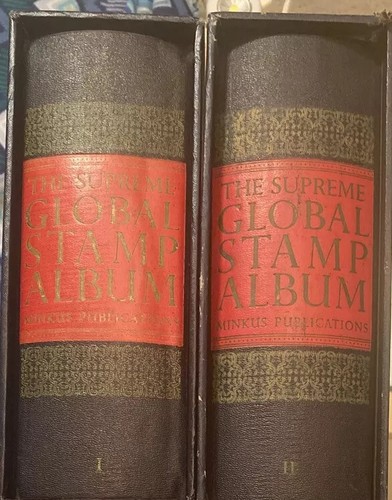 Minkus Supreme Global Stamp, 2 Albums, 1840s - 1960s, Approx 6,100 stamps | eBay Minkus Supreme Global Stamp, 2 Albums, 1840s - 1960s, Approx 6,100 stamps | eBay