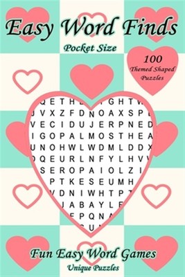 Easy Words Finds: Fun Easy Word Games by Unique Puzzles, Unique Puzzles, Bran...