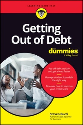 Getting Out of Debt for Dummies (Paperback or Softback)