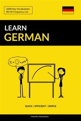 Learn German : 2000 Key Vocabularies, Paperback by Languages, Pinhok, Brand N...
