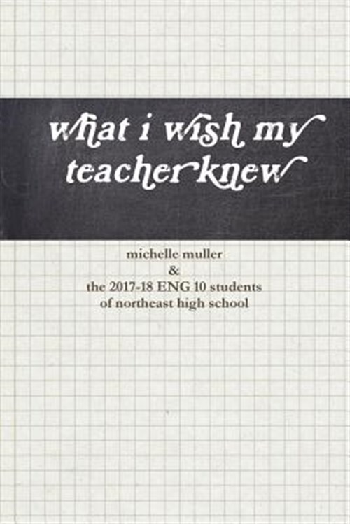 Teachers know that the most. Teachers know that the most