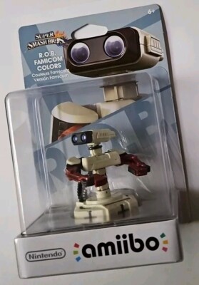 Amiibo R.O.B. Famicom Colors Super Smash Bros. Nintendo Switch Wii U 3DS - NIB