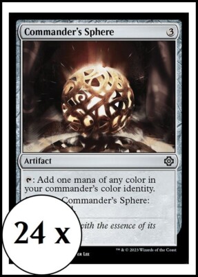 MTG - 24 x Commander's Sphere - Lost Caverns of Ixalan - Six Full Playset 4x x4