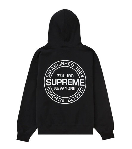 Pre-owned Supreme Immortal Hooded Sweatshirt Black (size Medium, Large)