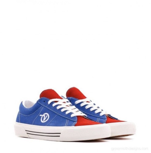 Vans New Sid DX Anaheim Factory OG Blue/OG Red Men Size 9.5