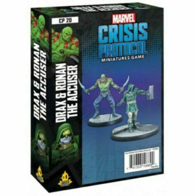 Marvel Crisis Protocol Drax and Ronan the Accuser NEW in BOX Expansion Galaxy