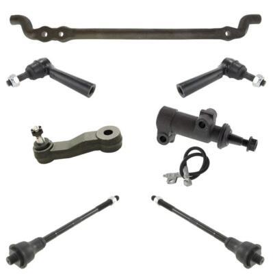 Center Link Tie Rods for Chevrolet 4 Wheel Drive Silverado 2500HD 2001-2010 7Pc