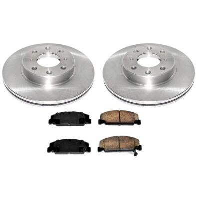 Front Brake Rotors & Pads for Honda Civic 1988-1989 3 & 4 door DX & LX