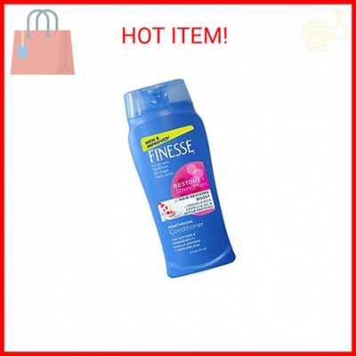 FINESSE Restore + Strengthen Moisturizing Conditioner, 24 oz, Moisturize & Repai