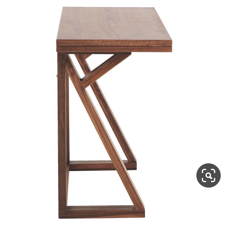 SOLD Habitat Heath folding desk / dining table /console table in walnut