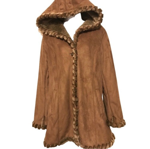 ムートン・ファーコート GENERAL IDEA Two-way zipper boucle fur jacket BROWN WBD4L075 $_12.JPG?set_id=880000500F