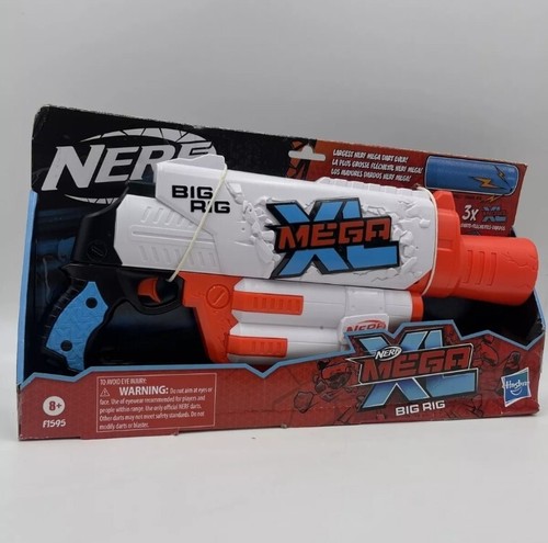 トイガン Nerf Mega XL Nerf Mega XL Double Crusher Dart Blaster with Whistling
