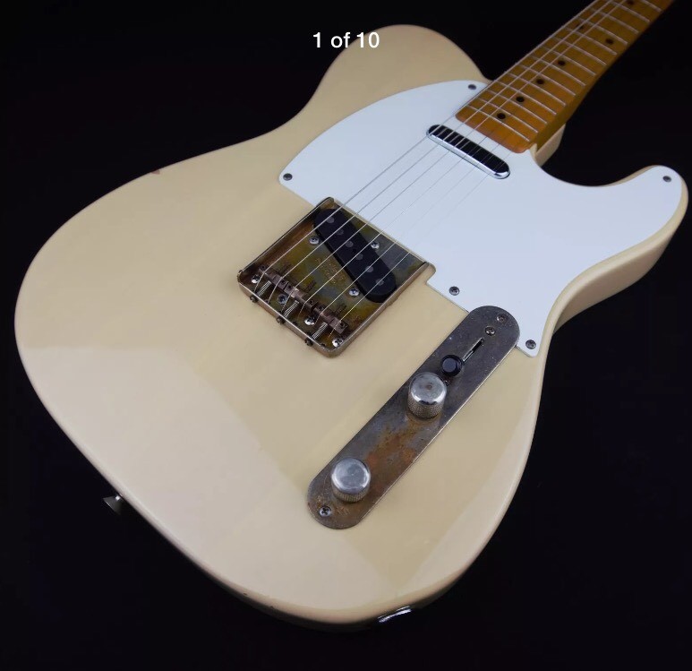 FENDER 52 Reissue Telecaster MIJ 94 Blonde Nitro finish with Hard Case