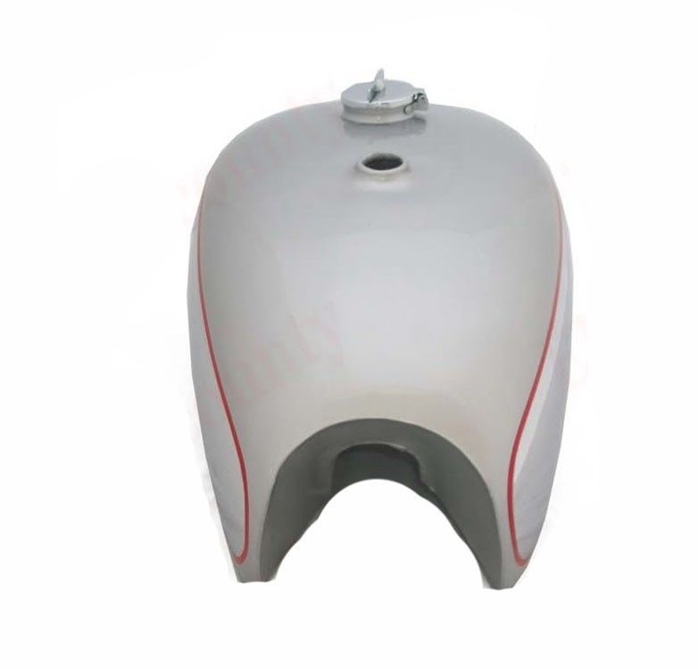 BSA Gold Star B34 A7 A10 Chrome Silver Painted 4 Gallon Petrol Tank With Cap  