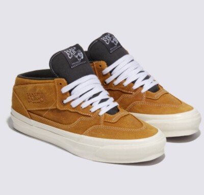 VANS UA Half Cab 33 LX premium GOLDEN BROWN OG  men's sneakers VN000CR71M71
