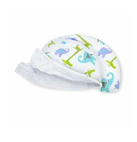 Tortle Adjustable Lucky Elephant Baby Beanie Head Protector For Newborns Large