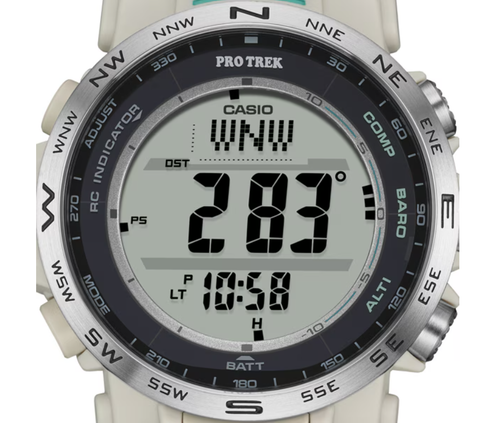 Pre-owned Casio Pro Trek Prw-35-7jf Protrek Climber Line Japan Import
