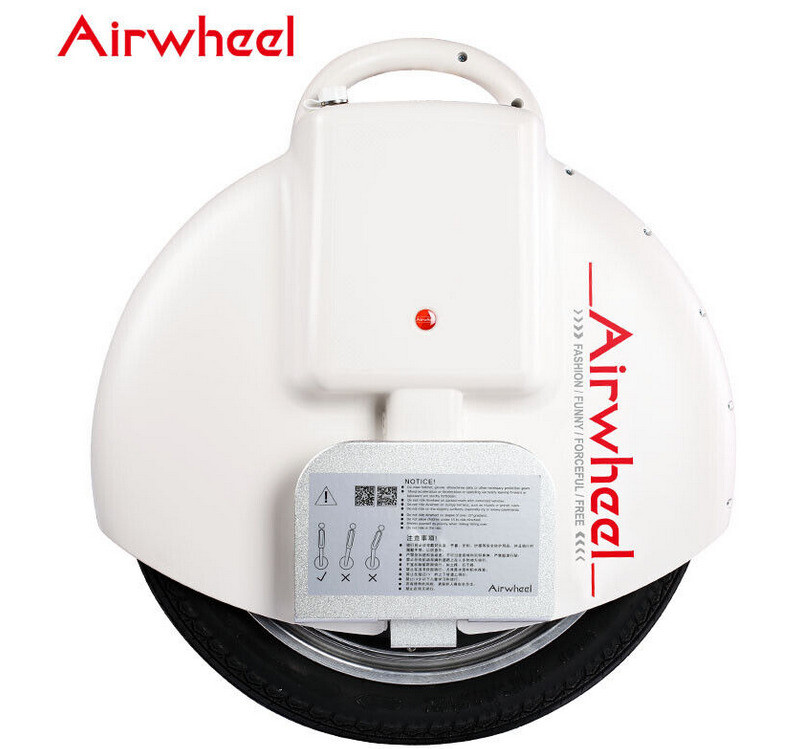 Airwheel X8 Electric Unicycle With 170Wh Battery 9.3mph 16in Tire  （White）