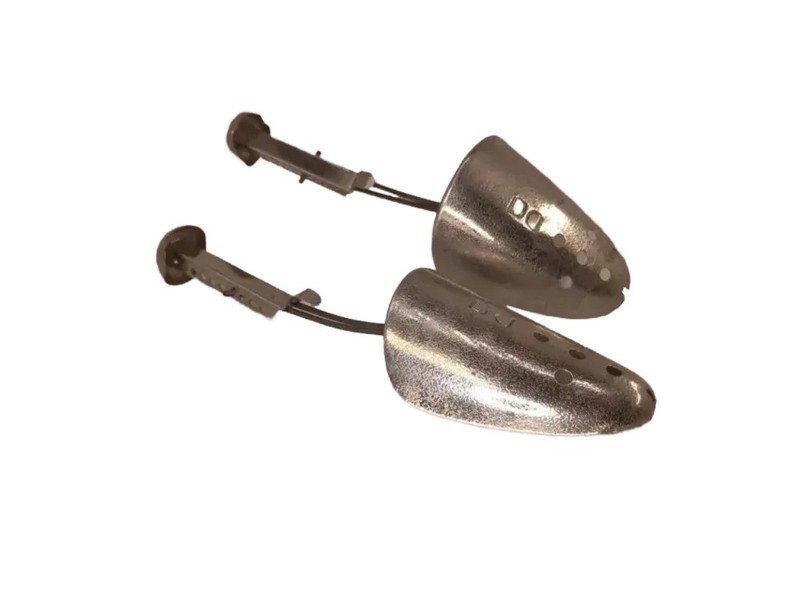 Shoe Stretcher EKCO Vintage Adjustable Silver Metal Men Lightweight Tree