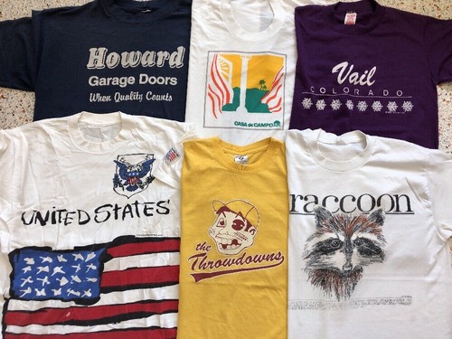 Vintage 80's 90's Destination Mickey Humor Beer T Shirt Lot (34)