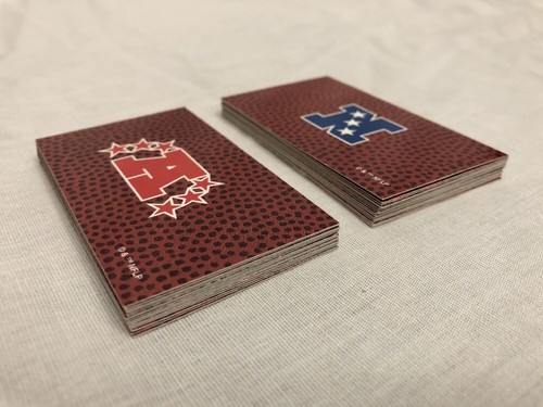 1998 Monopoly NFL Collector's Ed Board Game Replacement NFC AFC Game Cards