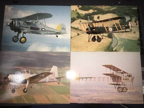 Set Of 16 Historic Aircraft Postcards Set E10 By After The Battle