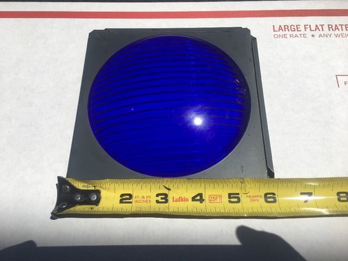 Osram Replacement GLASS Lens BLUE Stage Lighting New Old Stock Repurpose