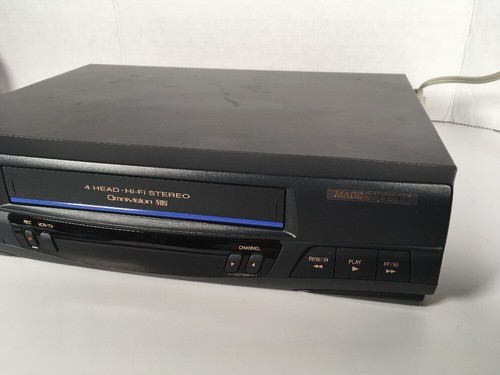 Panasonic VHS VCR Video Cassette Recorder Player Stereo 4 Head Hi Fi Japan