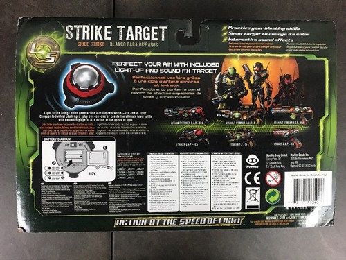 NEW Wow Wee Light Strike Targets Lazer Tag Targets 2 Two Pack FREE SHIPPING
