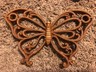 Homco Syroco Inc Set of 3 Butterflies Vintage Wall Hanging Home Decoration