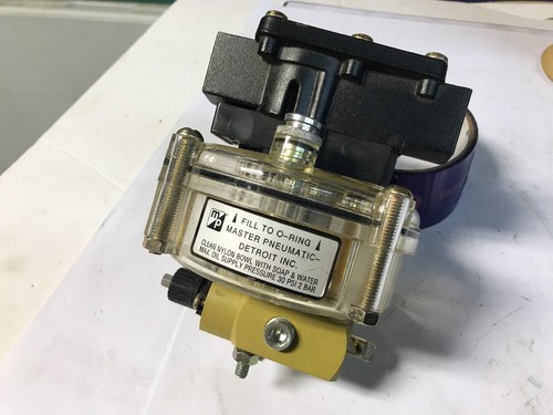 MASTER PNEUMATIC DETROIT D64061 MACHINE TOOL LUBRICATOR 3/4” NPT Fast Shipping
