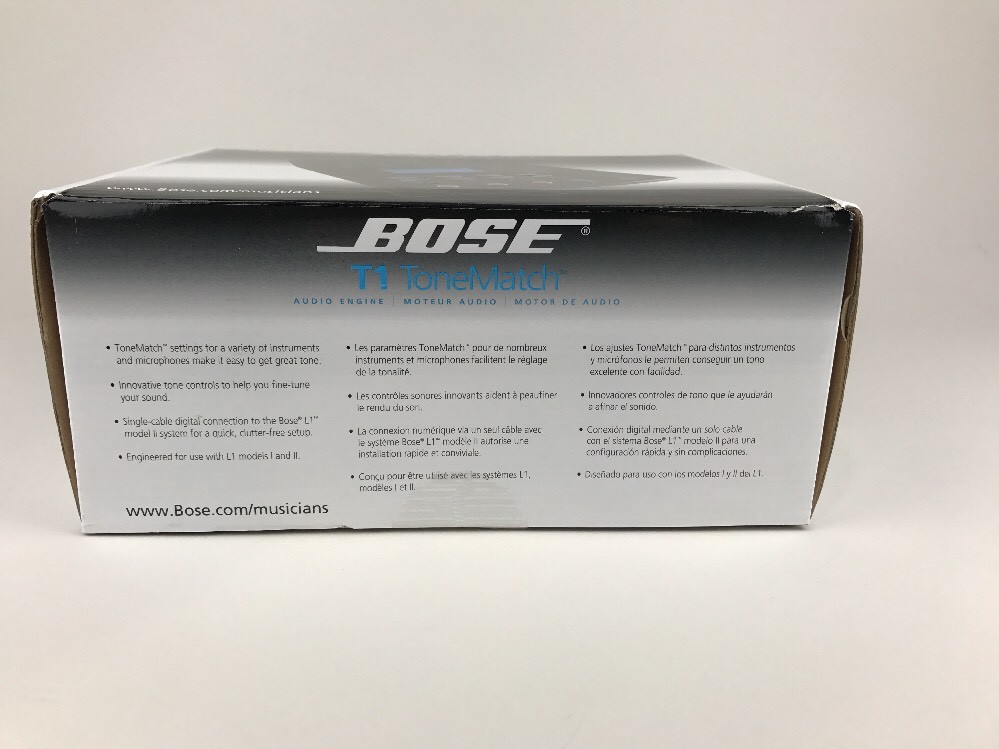 Bose T1 ToneMatch Audio Engine with Carry Bag Tone Match T-1 MINT - free ship