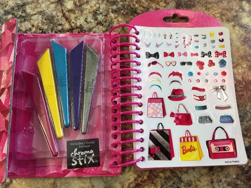 Barbie Fashion Design Mini Sketch Book
