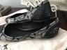 Coach Shine Flats, Sequin Toe Jacquard  Signature C Print Sz 8 *EUC*
