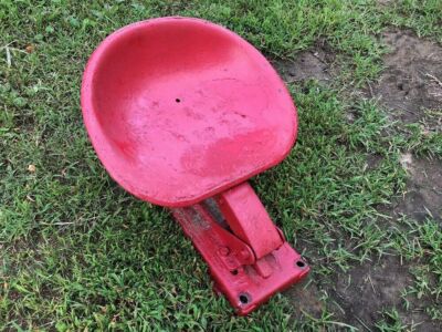 Antique Vintage Equip Parts Flip Seat