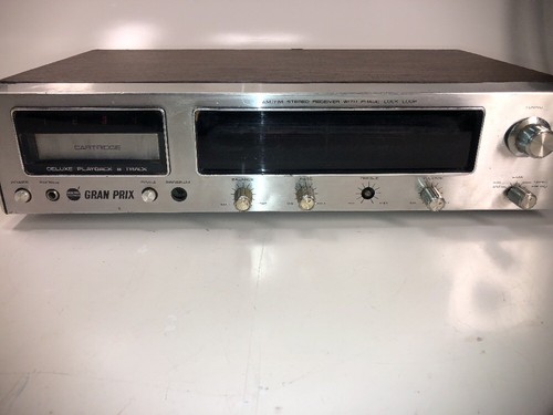 Gran Prix Solid State 8-Track AM / FM Phase Lock Loop Stereo