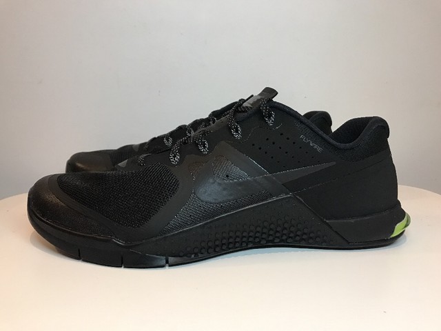 Nike Metcon 2 Mens Crossfit Trainers UK 12 EUR 47.5 Triple Black ... Nike Metcon 2 Mens Crossfit Trainers UK 12 EUR 47.5 Triple Black 819899 007