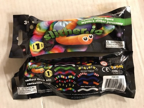 Slither.io Collectible Worms, 10 Blind Packs To Relive The App Game Experience