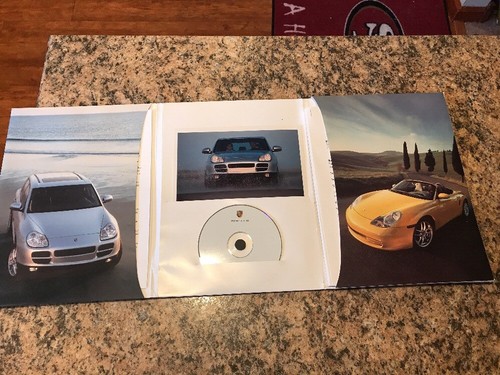 2003 Complete Porsche Media Information Press Kit W/ Letters,Photos, Slides & CD