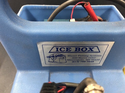 Vexilar FL8 3 Color Flasher Fish Depth Finder Locator Ice Fishing W/ Dave Genz