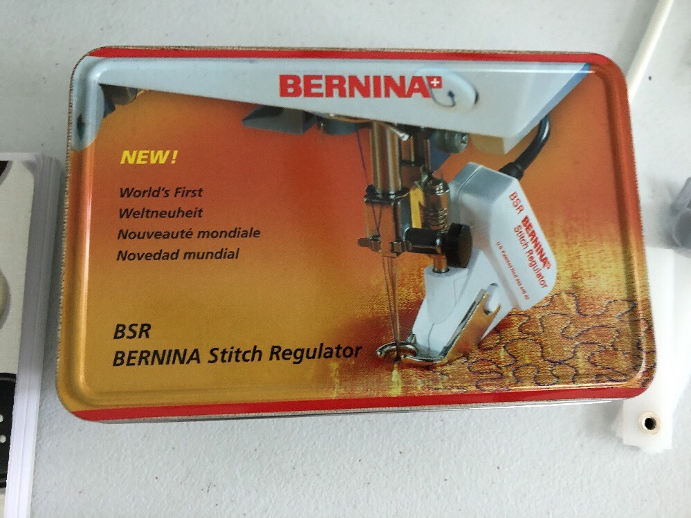 Bernina 580 Sewing/Quilting/Embroidery Machine w/ BSR Stitch Regulator + 97 Foot